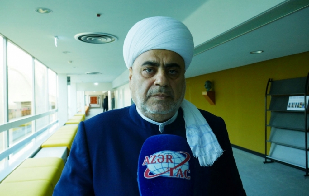 Allahşükür Paşazadə: Dinlərarası dialoqa dair növbəti konfransın multikulturalizm beşiyi Azərbaycanda keçirilməsini təklif etdik