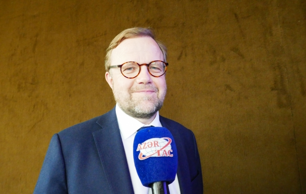Byorn Berge: Azərbaycan müxtəlif mədəniyyət və din nümayəndələrinin görüş məkanına çevrilib