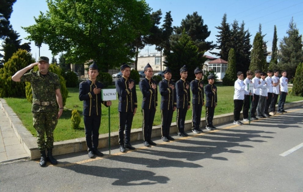 Xaçmazda “Gənc xilasedici və yanğınsöndürən” yarışlarının zona mərhələsinin qalibləri müəyyənləşib