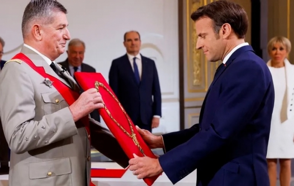 Fransanın yeni Prezidentinin andiçmə mərasimi keçirilib