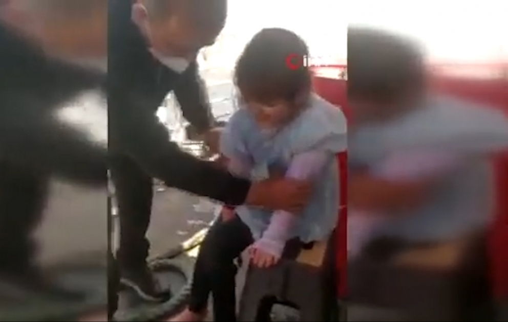 Türkiyədə dənizə düşən 8 yaşlı uşaq xilas edildi
