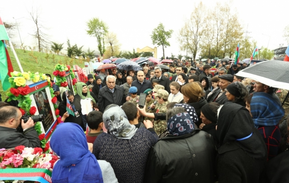 Daşkəsəndə Vətən müharibəsi şəhidi Elməddin Vəkilovun xatirəsi anılıb