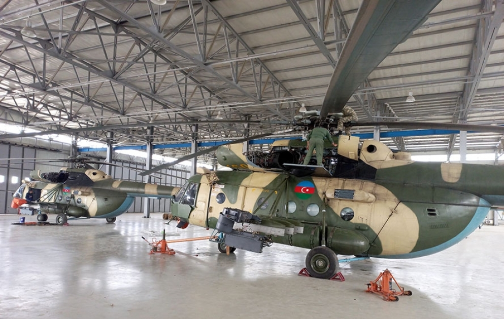 Weapons and military equipment are transferred into the summer operation mode