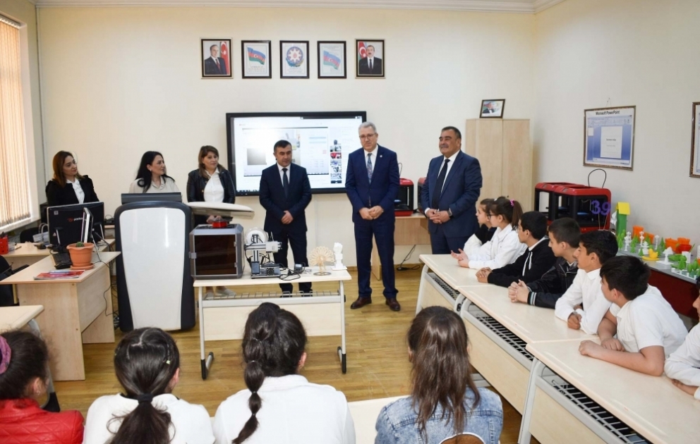 Türkiyənin Ege Universitetinin nümayəndə heyəti Gəncədə səfərdədir