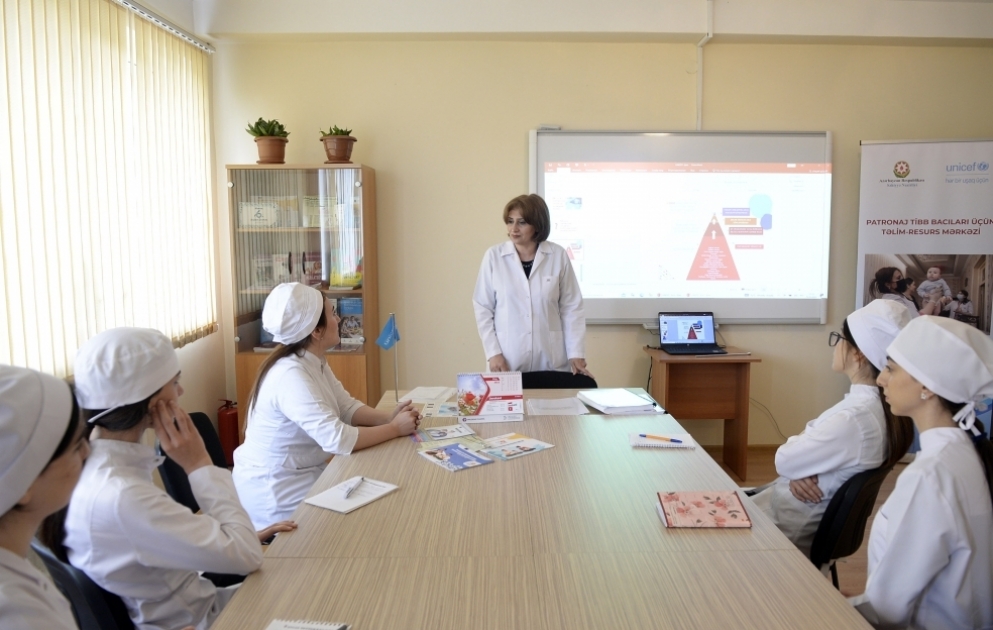 Patronaj Tibb Bacıları üçün Təlim-Resurs Mərkəzinin açılışı olub