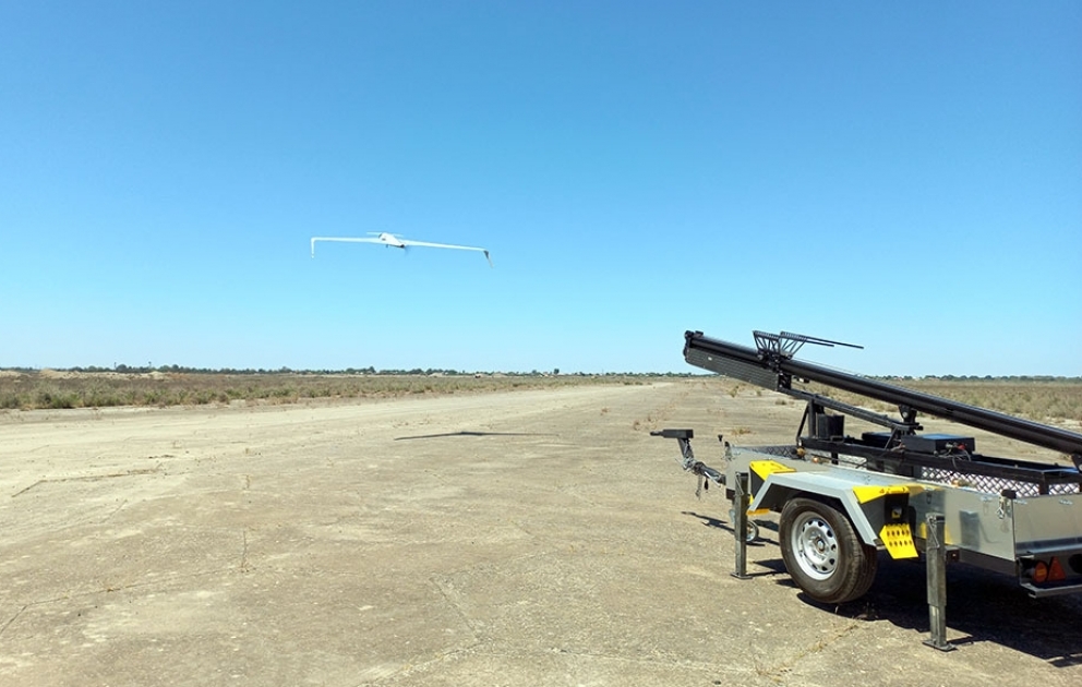 UAV units carried out training flights