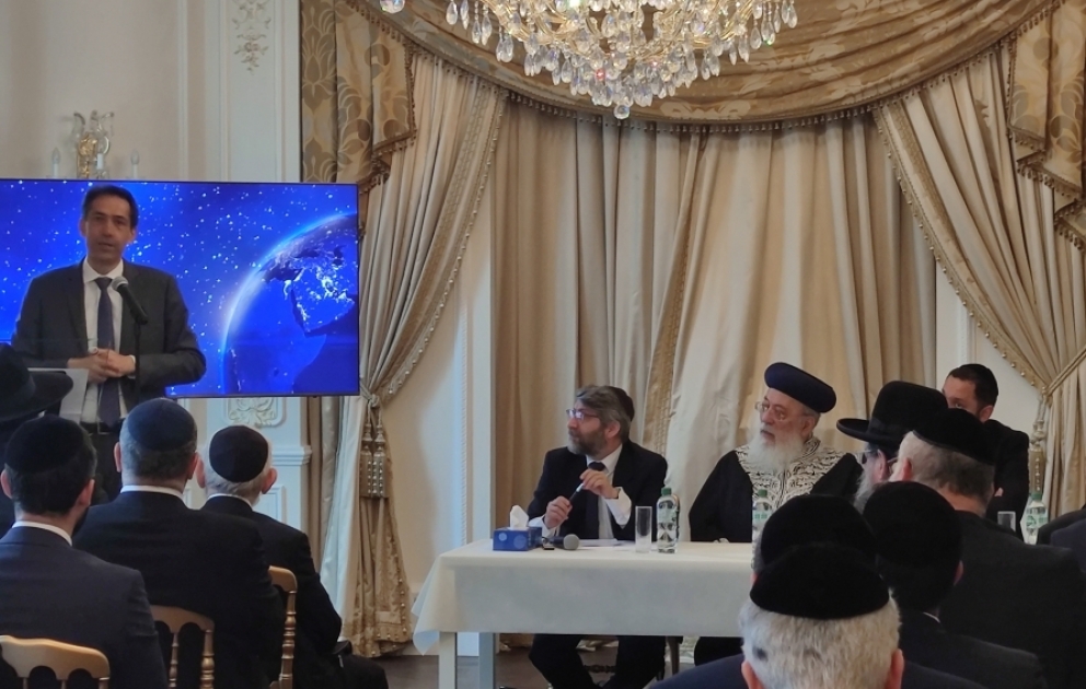 Rəhman Mustafayev: Bütün tarixi dövrlərdə yəhudilər ölkəmizdə özlərini böyük bir ailənin bərabərhüquqlu üzvü kimi hiss edib