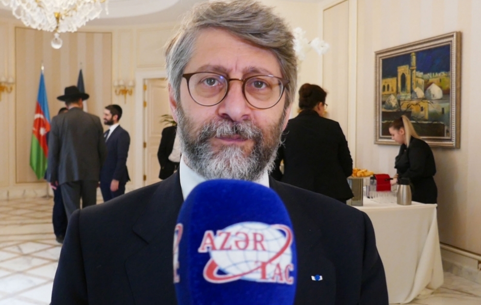 Fransanın baş ravvini: Azərbaycanda güclü dini etiqad azadlığı mövcuddur