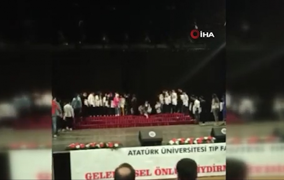 Türkiyədə məzun günündə qorxulu hadisə