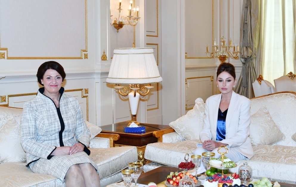 Les premières dames d’Azerbaïdjan et de Lituanie se rencontrent à Bakou