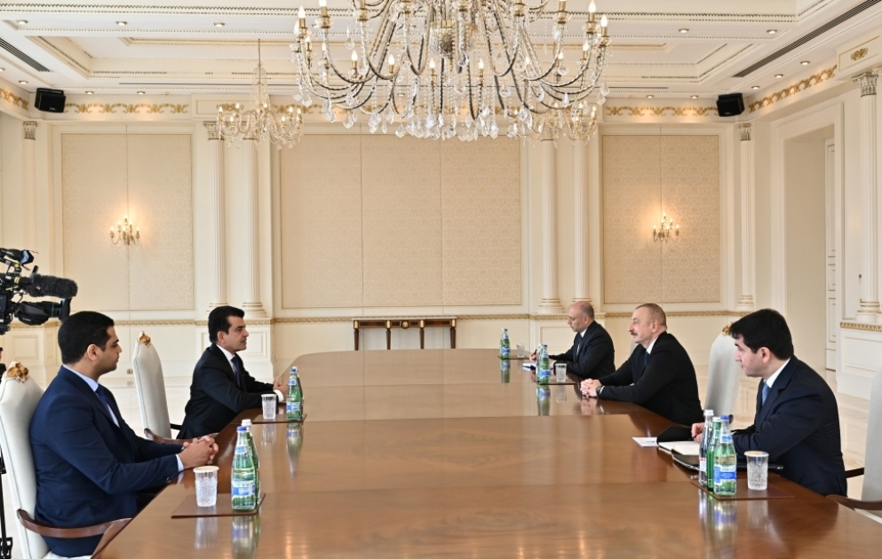 President Ilham Aliyev received ICESCO Director General