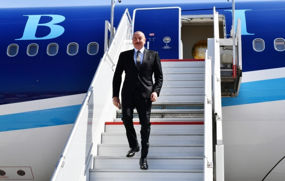 Le président azerbaïdjanais est venu à Bruxelles pour une visite de travail