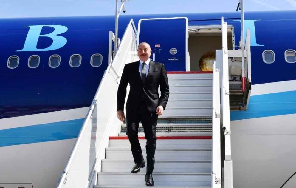 Präsident Ilham Aliyev zu Arbeitsbesuch in Brüssel