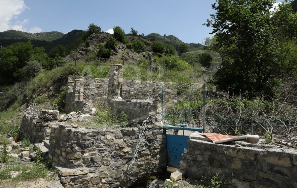 Le village de Gamychly de la région de Kelbédjer