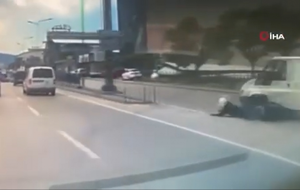 Türkiyədə dəhşətli motosiklet qəzası