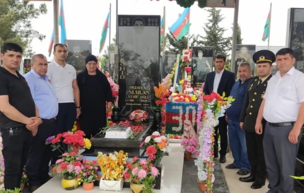 Şəhid Nurlan Rzayevin xatirəsi anılıb