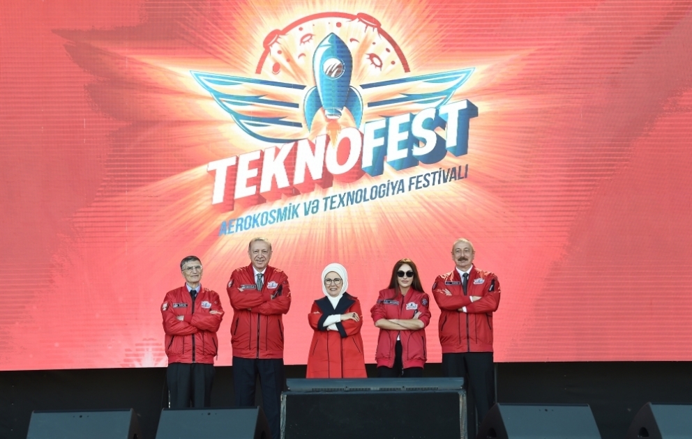 Prezidentlər İlham Əliyev və Rəcəb Tayyib Ərdoğan Bakıda keçirilən “TEKNOFEST Azərbaycan” festivalında iştirak ediblər