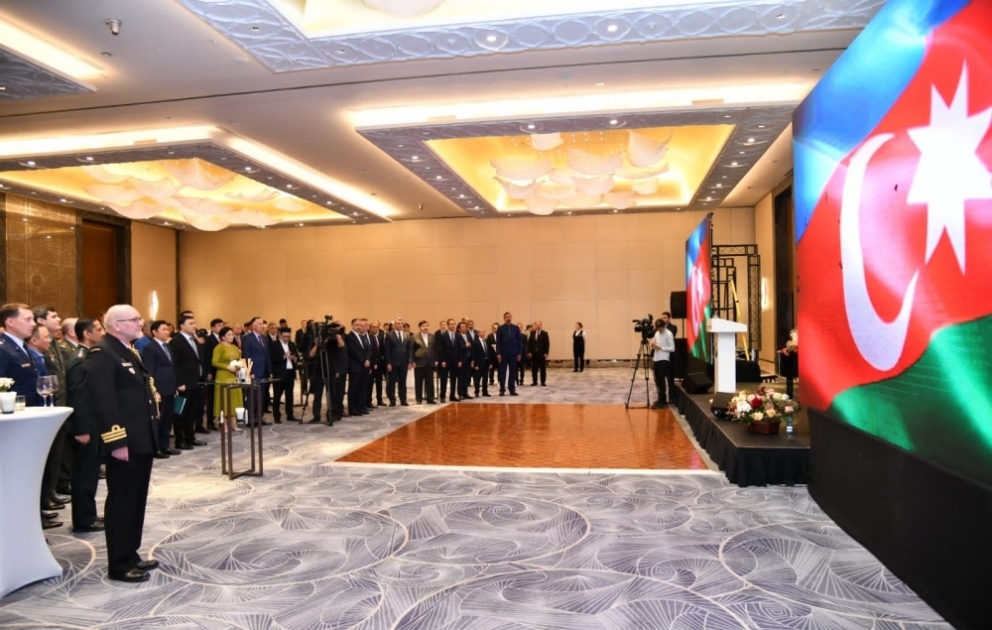 Azərbaycan-Qazaxıstan diplomatik münasibətlərin 30 illiyi və Müstəqillik Günü Nur-Sultanda qeyd edilib