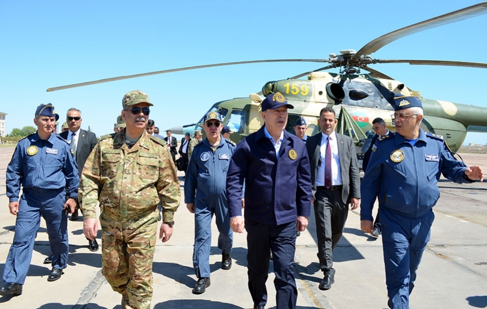 A visit of the Turkish Minister of National Defense to Azerbaijan ended