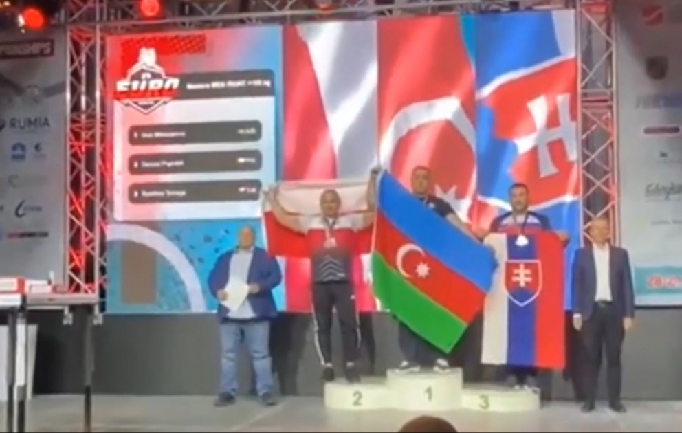 Milli Qəhrəmanın oğlu Avropa çempionu oldu