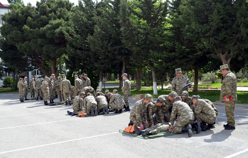 Medical training was held at the Main Clinical Hospital