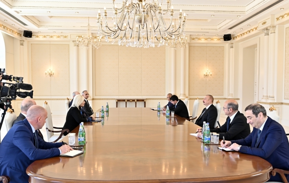 President Ilham Aliyev received Deputy Prime Minister of Serbia