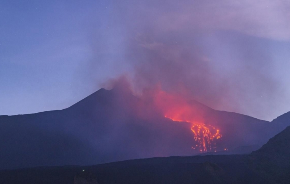 Etna vulkanı yenidən oyanıb