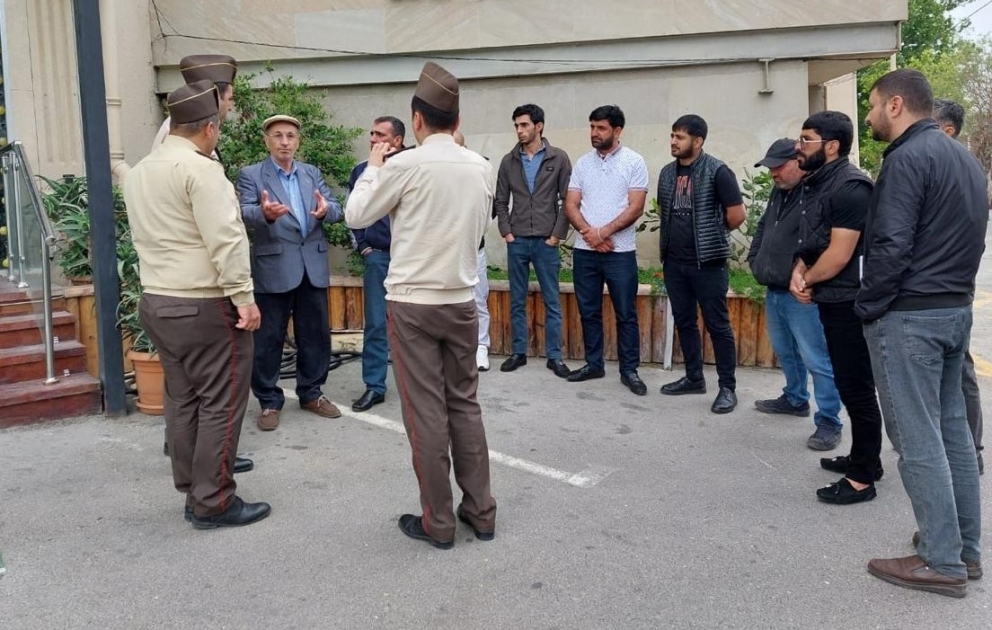 FHN-in Dövlət Yanğın Nəzarəti Xidməti yanğın təhlükəli obyektin fəaliyyətini məhdudlaşdırıb