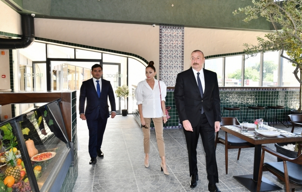 Bakıda “Şərq Bazarı” kompleksi bərpa və yenidənqurmadan sonra istifadəyə verilib