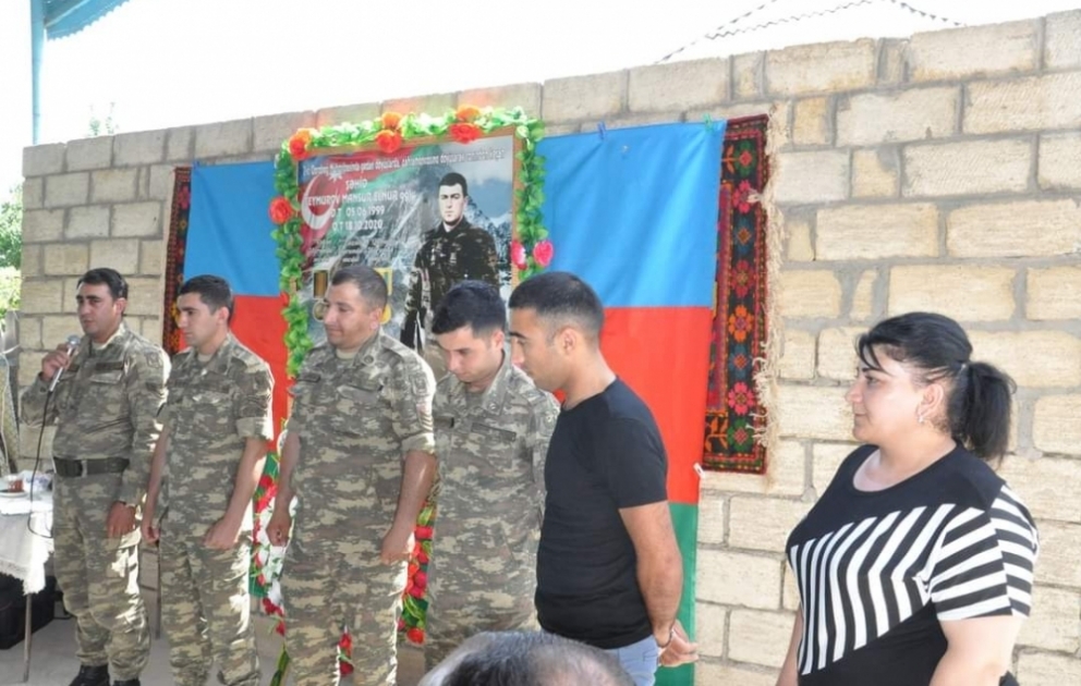 Vətən müharibəsi şəhidi Mansur Teymurovun xatirəsi anılıb