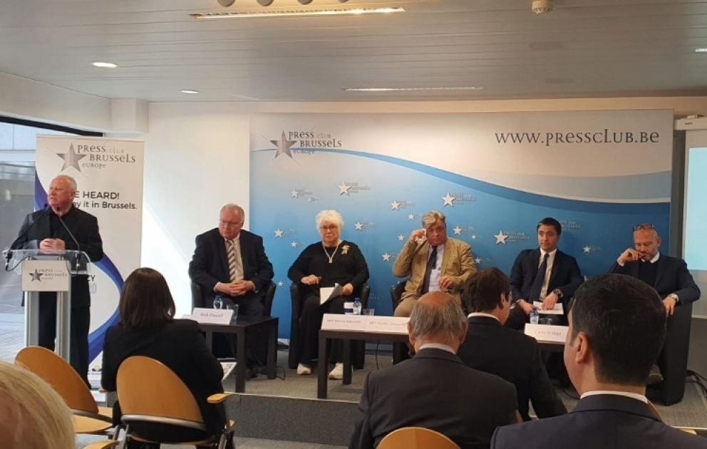 Brüssel Mətbuat Klubunda Cənubi Qafqazda gələcək imkanlar mövzusunda panel müzakirəsi keçirilib