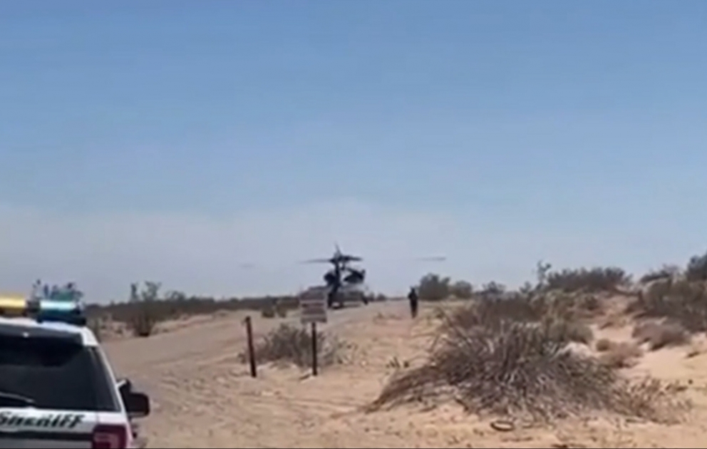 Kaliforniyada hərbi tiltrotor qəzaya uğradı