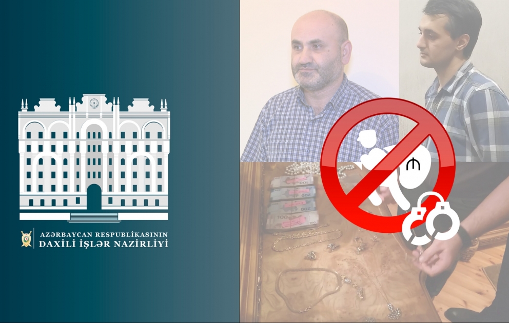 Nərimanov rayonunda 4 evdən 113 min manatlıq oğurluq edən və narkotiklərin satışı ilə məşğul olan şəxslər saxlanılıblar