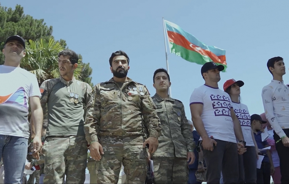 Şəhid övladları və qazilər “Formula-1” yarışını izlədilər