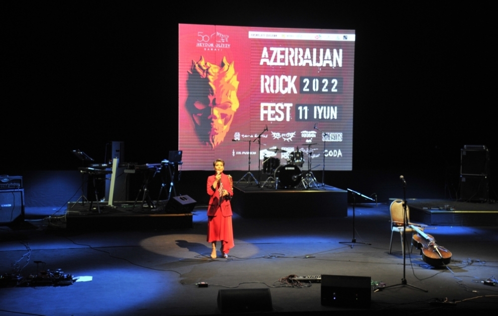 Heydər Əliyev Sarayında Rok Festivalının qala-gecəsi keçirilib