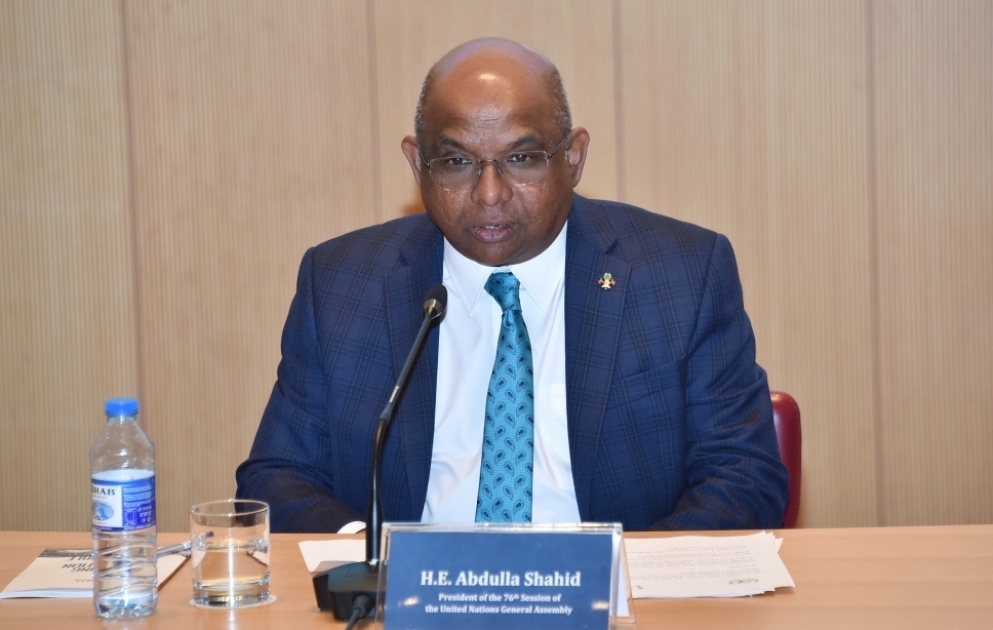 Abdulla Şahid: Dünyada insan hüquqları, münaqişələr və iqlim dəyişikliyi haqqında ciddi düşünmək lazımdır