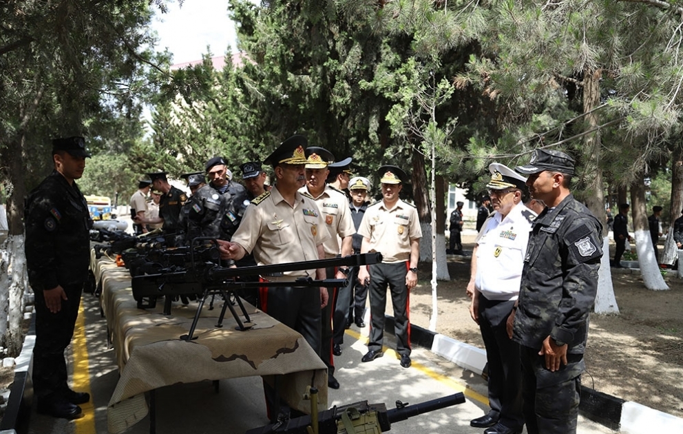 The Minister of Defense attended the next graduation ceremony of the Marines Commando Basic Courses