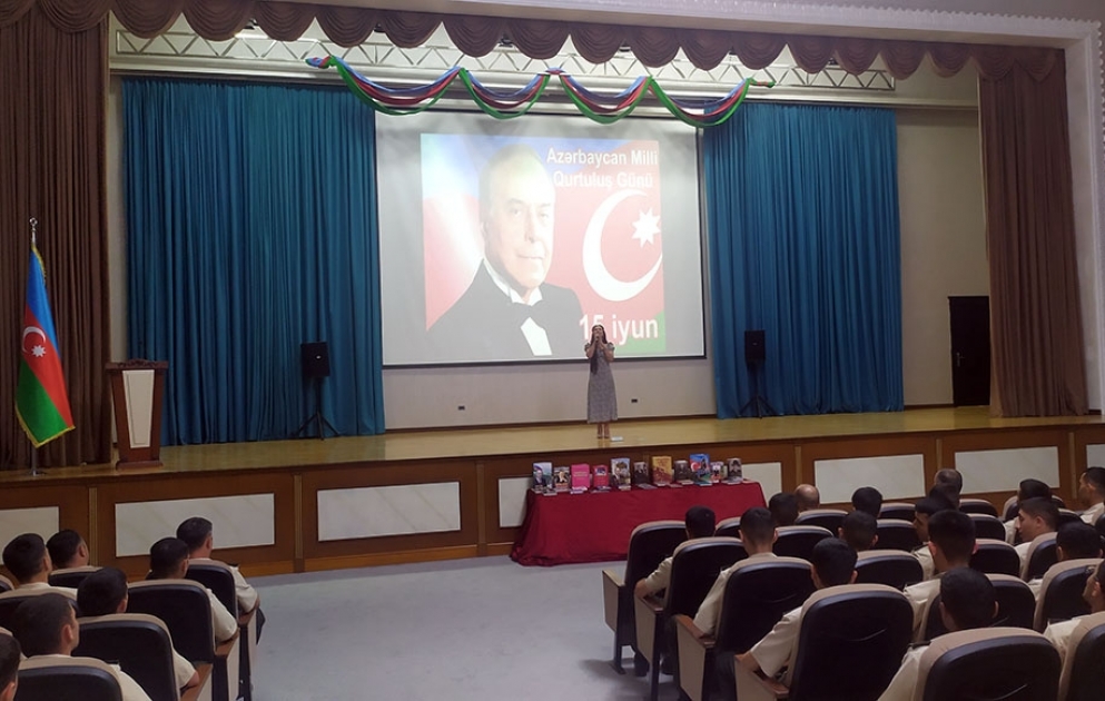 Azerbaijan Army held a series of events on the occasion of the National Salvation Day
