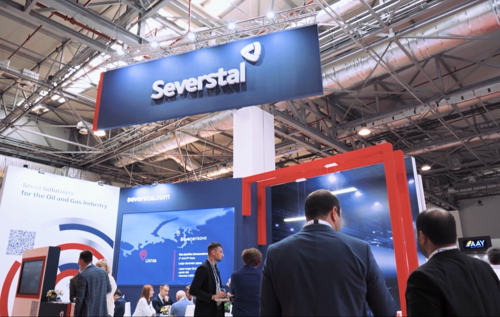 “Severstal” şirkəti Bakıda 27-ci Beynəlxalq Xəzər neft və qaz sərgisində