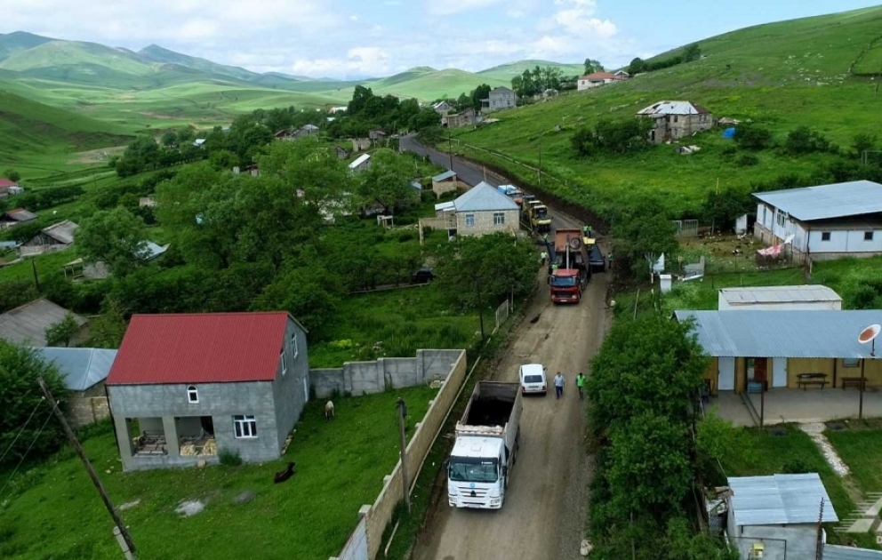 Daşkəsən–Xoşbulaq–Astaf avtomobil yolu yenidən qurulur