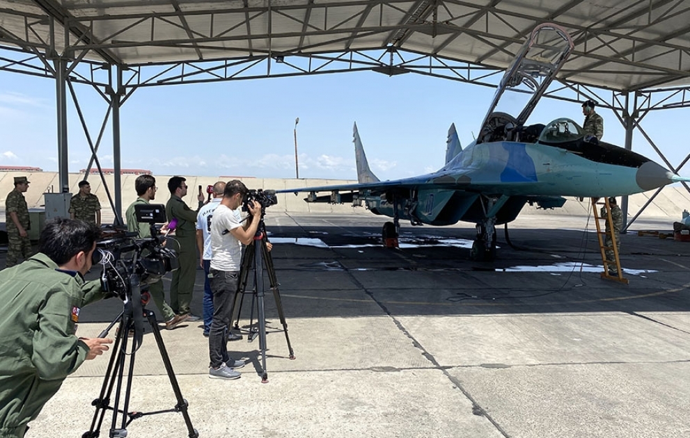 Media tours were organized on the occasion of the Armed Forces Day