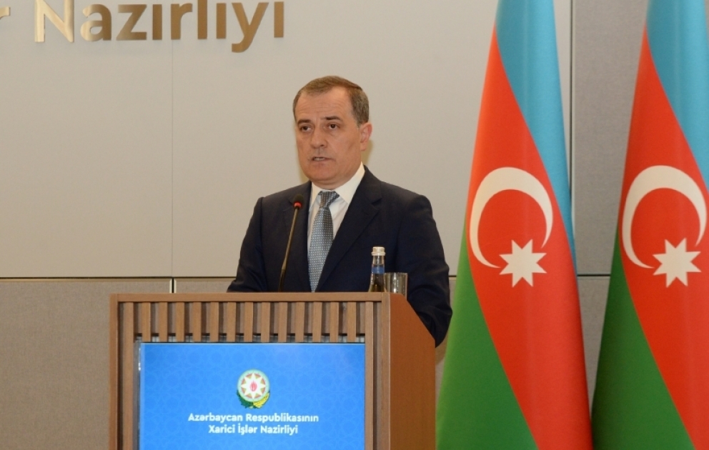 Azərbaycanın xarici işlər naziri: Regionda sülhün və təhlükəsizliyin tərəfdarıyıq
