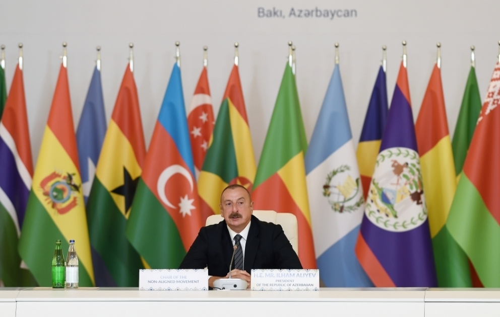 La Conférence de Bakou du Réseau parlementaire du Mouvement des non-alignés a débuté 
Le président azerbaïdjanais Ilham Aliyev a participé à la conférence