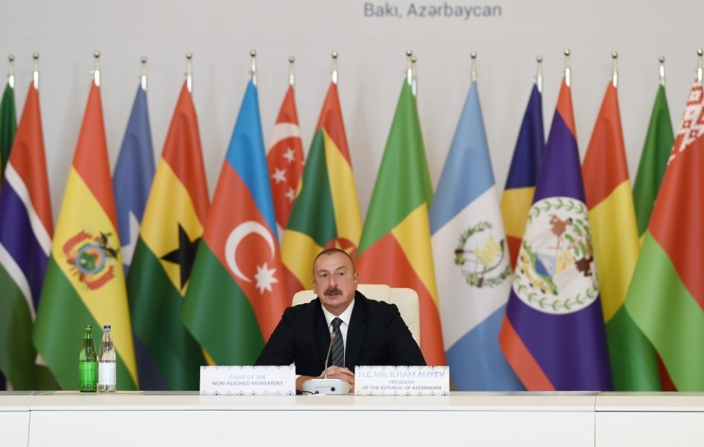 Baku Conference of Non-Aligned Movement Parliamentary Network gets underway 
President Ilham Aliyev attended the conference