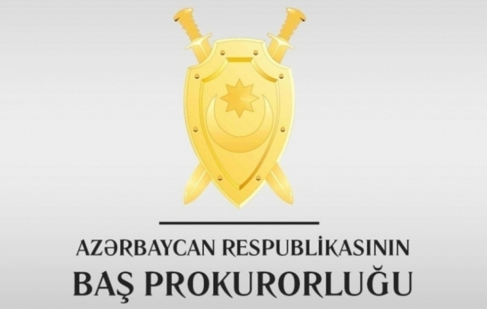 Baş Prokurorluq həftəlik icmalını təqdim edib