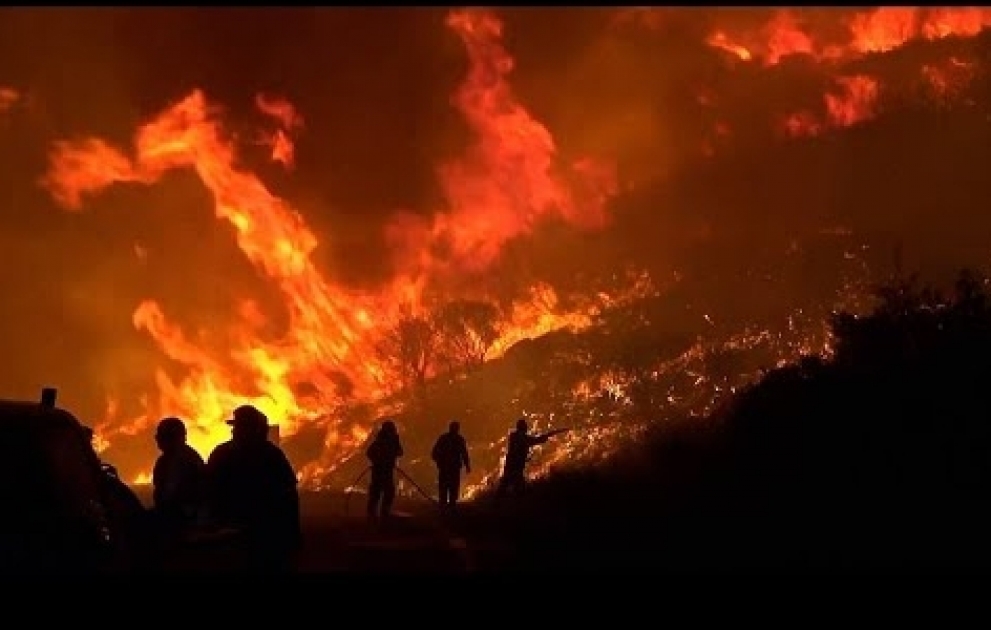 52 wildfires break out in the last 24 hours across Greece