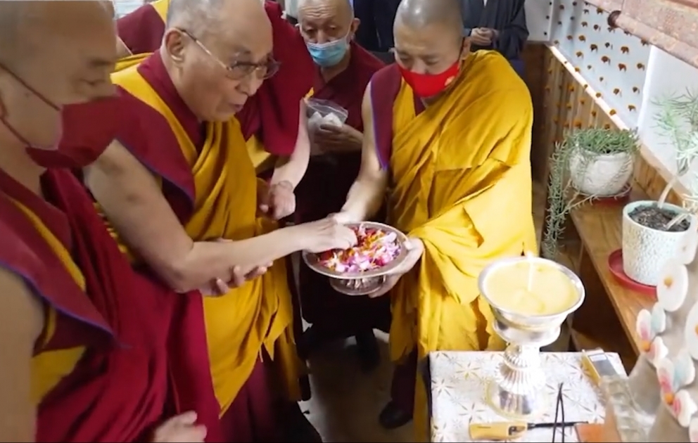 Tibetin ruhani lideri Dalay Lama ad gününü fərqli qeyd etdi