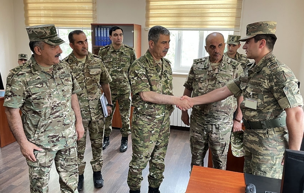 Xocavənd rayonu ərazisində yeni qərargah binası istifadəyə verilib