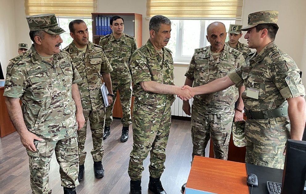 На территории Ходжавендского района сдано в эксплуатацию новое здание штаба