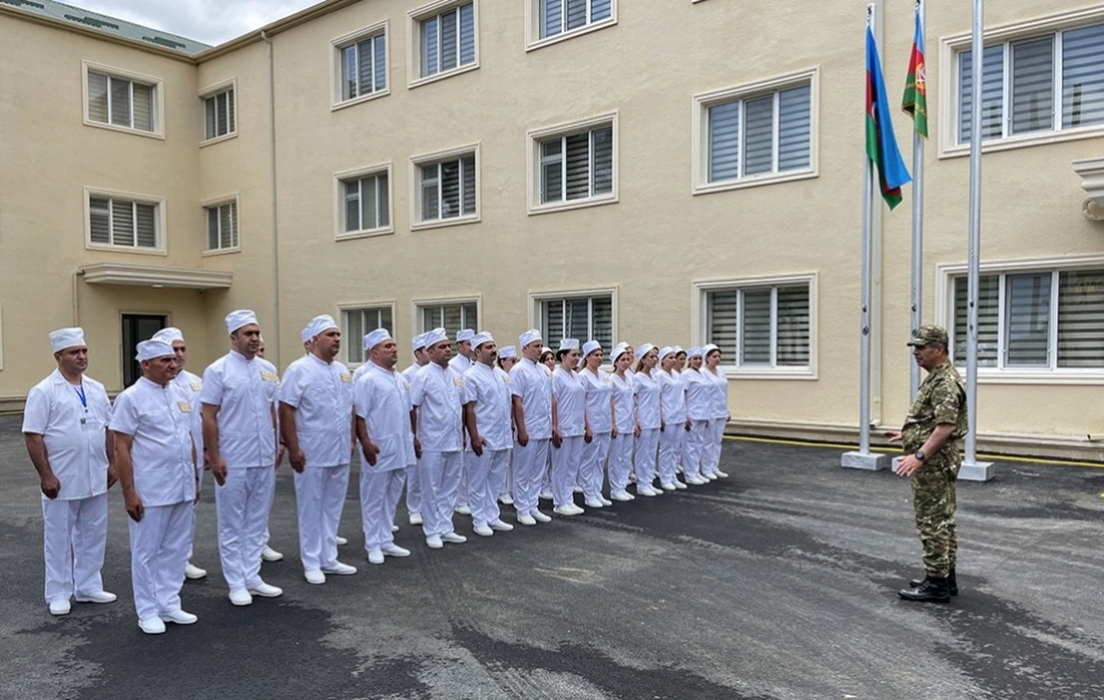 Министр обороны принял участие в открытии нового военного госпиталя на территории Ходжавендского района